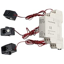 3-Phase Smart Energy Meter with Split-Core for CT (0100A, 3x230/400V) for Tuya App, DIN Rail Mount, Bi-Directional Power Monitoring for Home & Industrial Use