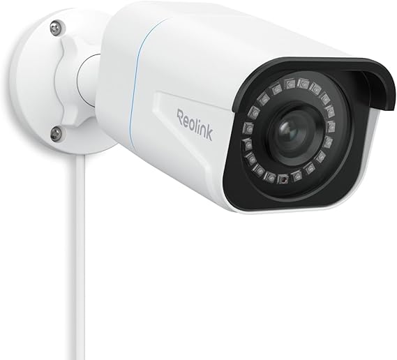 كاميرا IP PoE أمنية سلكية بدقة 4K/8MP من REOLINK، للكشف عن الإنسان/المركبة/الحيوانات الأليفة، بفاصل زمني، رؤية ليلية بالأشعة تحت الحمراء بطول 100 قدم، العمل مع المنزل الذكي، بطاقة microSD بسعة تصل إلى 512 جيجابايت، مراقبة خارجية/داخلية، RLC-810A