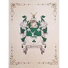 Mc Gregor Coat of Arms, Family Crest 8.5x11 Print - Surname Origin: Scottish Scotland