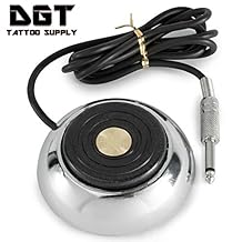 DGT 360 Gem Style Tattoo Foot Pedal 360 درجة التبديل مع / 5 قدم. الحبل السري
