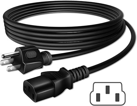6ft أس سلك الطاقة كابل ل Behringer Ultragain برو-8 الرقمية ADA8000 ADA8200